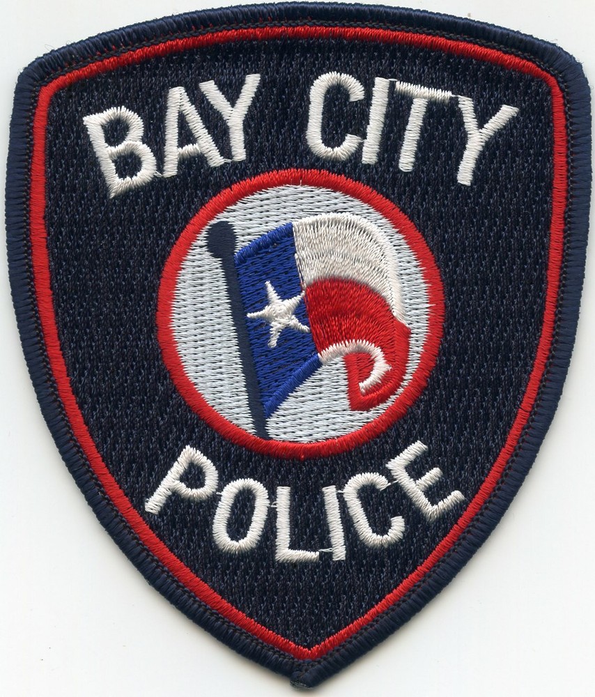 BAY CITY TEXAS TX POLICE PATCH