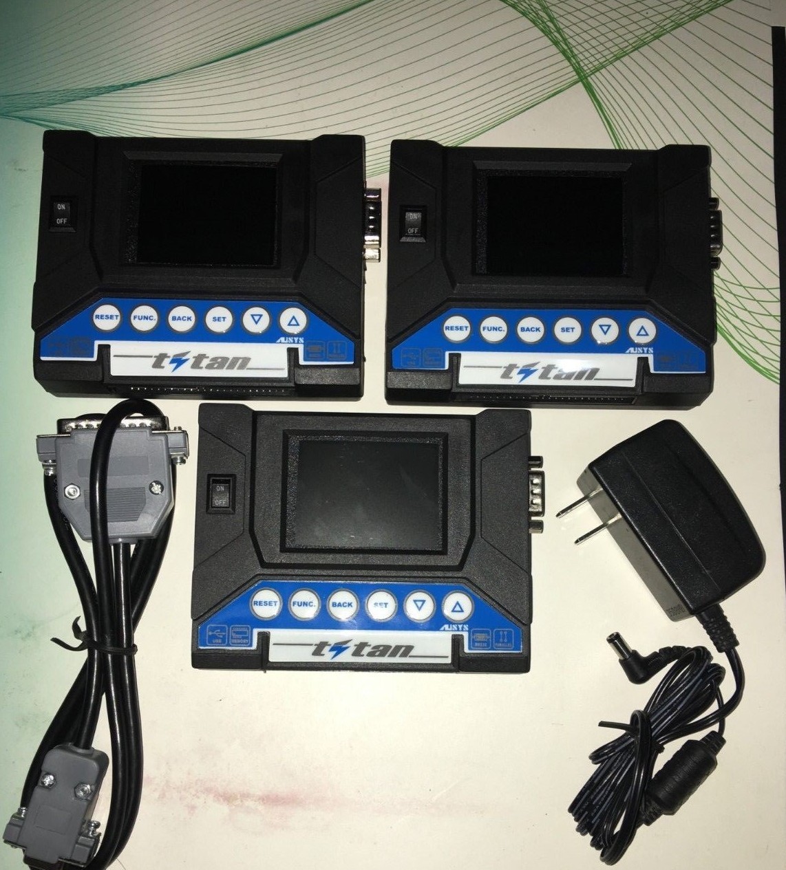 TITAN DNC. transport DNC (TAPE MODE) for the machine CNC. DNC USB READER RS232