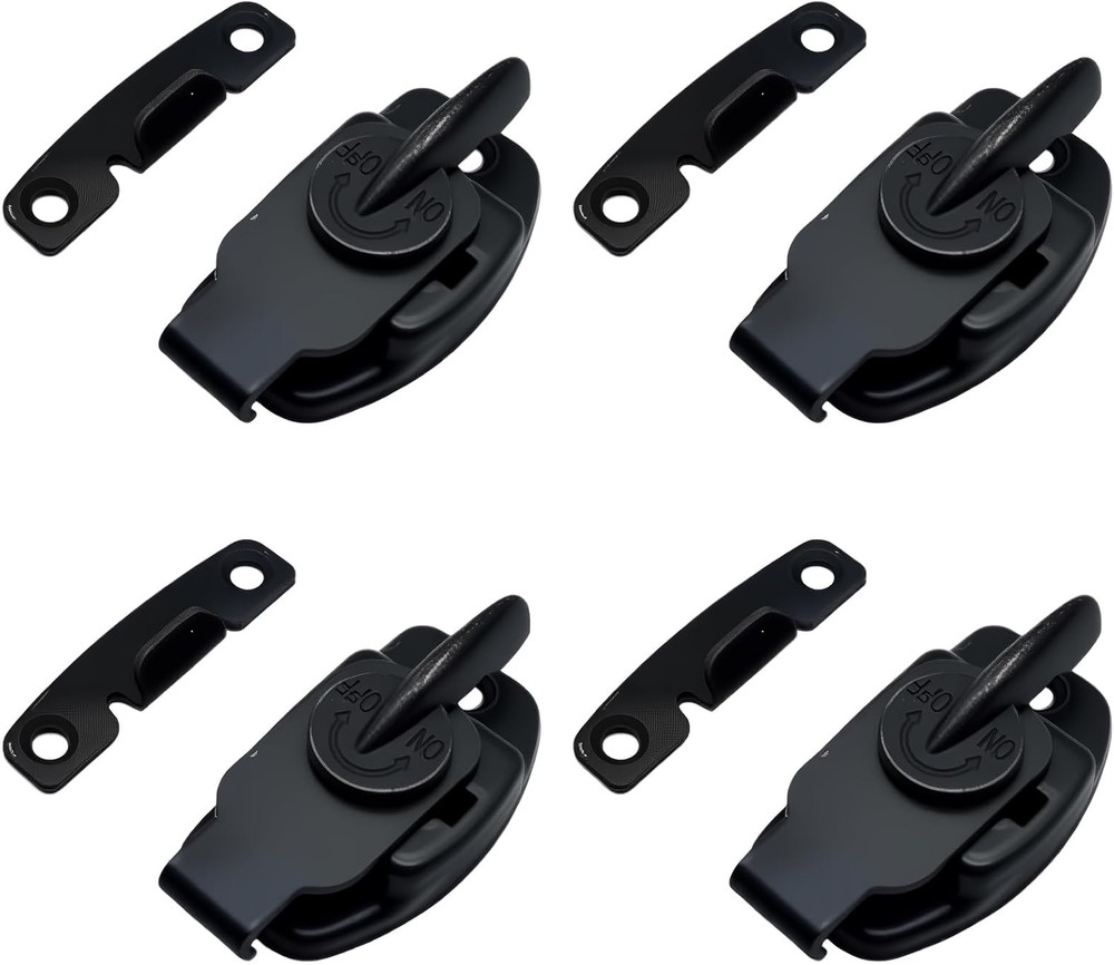 FDXGYH 4 Pack Dining Table Lock Heavy Duty Align-N-Lock Table Locks Leaf Buckle