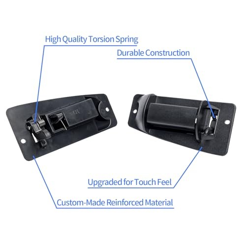 Premium Extended Cab Door Handle Rear Left Driver and Right Passgenger Side,