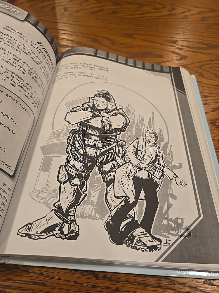 The Singularity System Devon Oratz 2013 Roleplay RPG