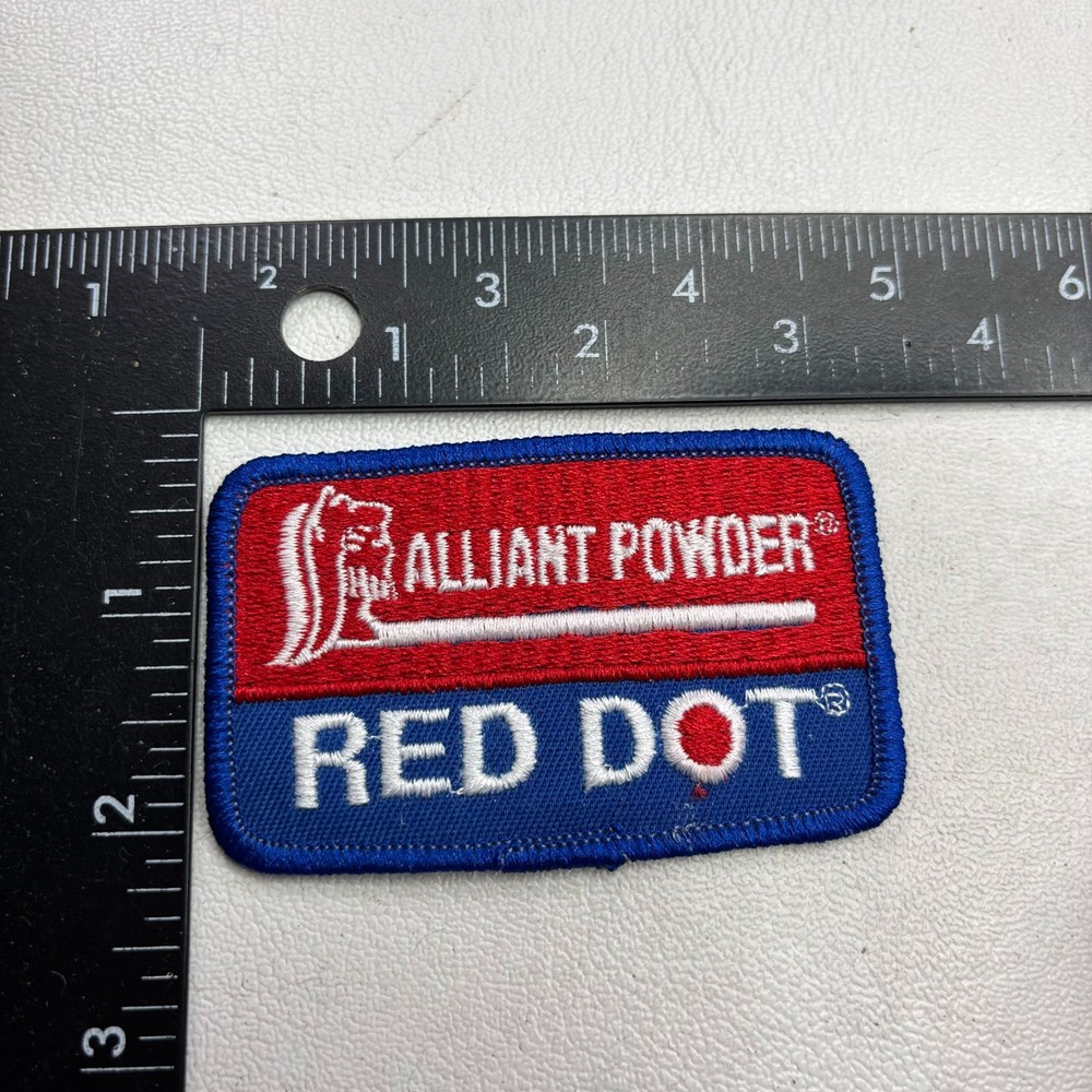 Gun Ammo Patch ALLIANT POWDER RED DOT 59ST