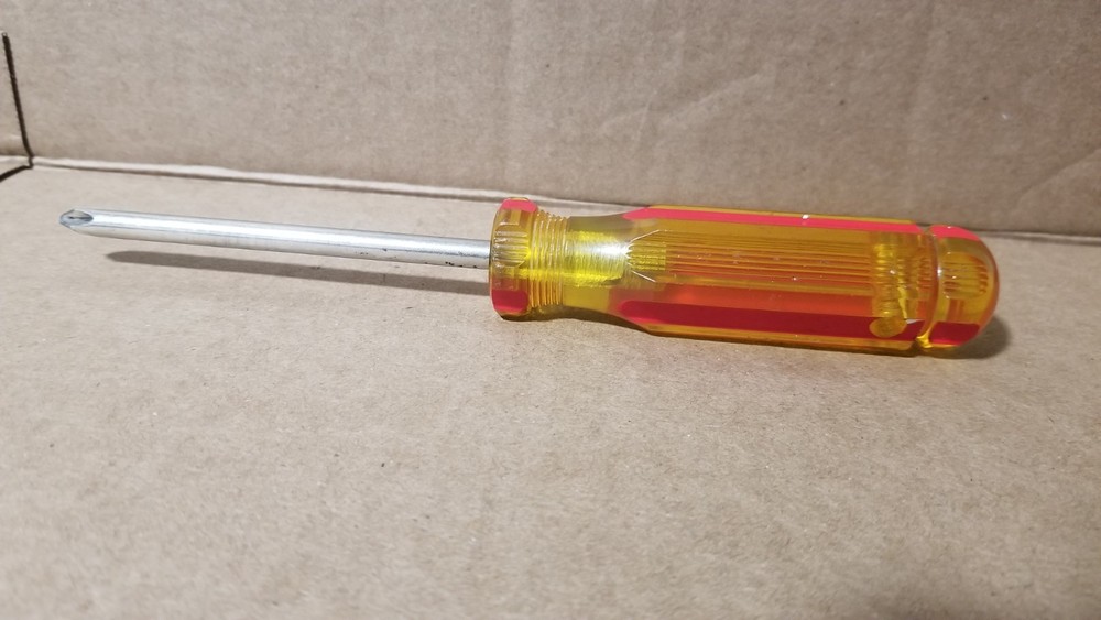 Vintage Stanley USA 65-322 2PT Modified Phillips Screwdriver . VGC