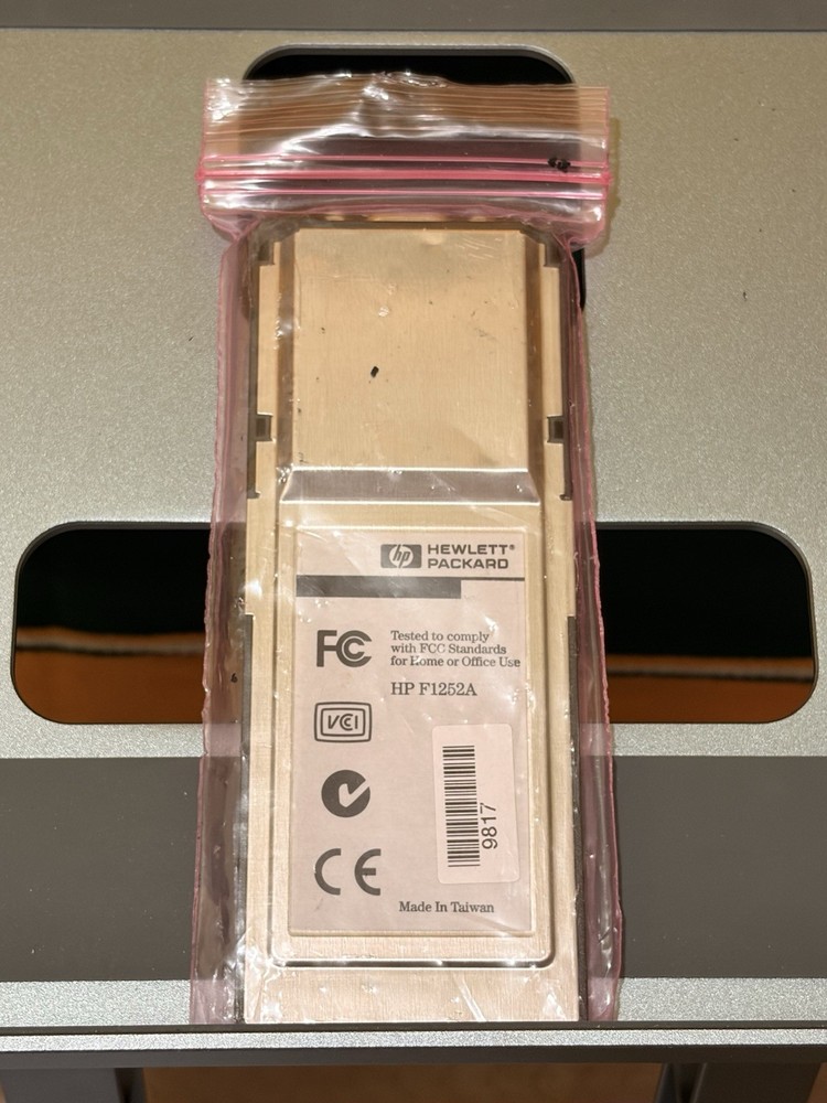 Vintage Hewlett-Packard VGA-out PC Card Untested