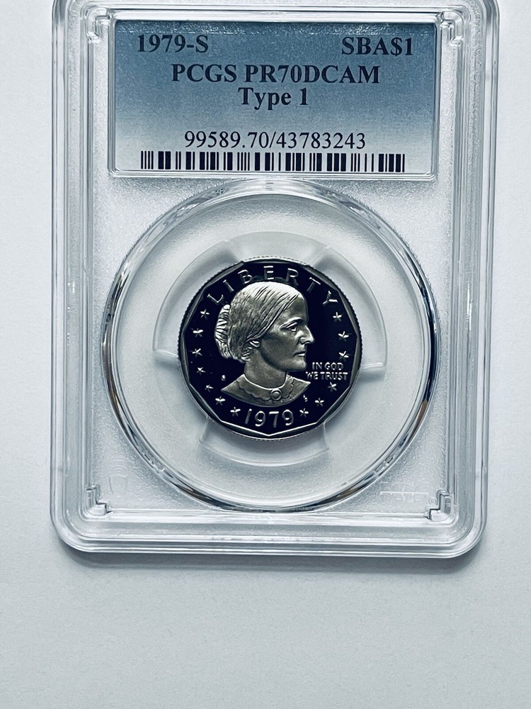 1979-S Susan B. Anthony Dollar PCGS PR70DCAM Type 1