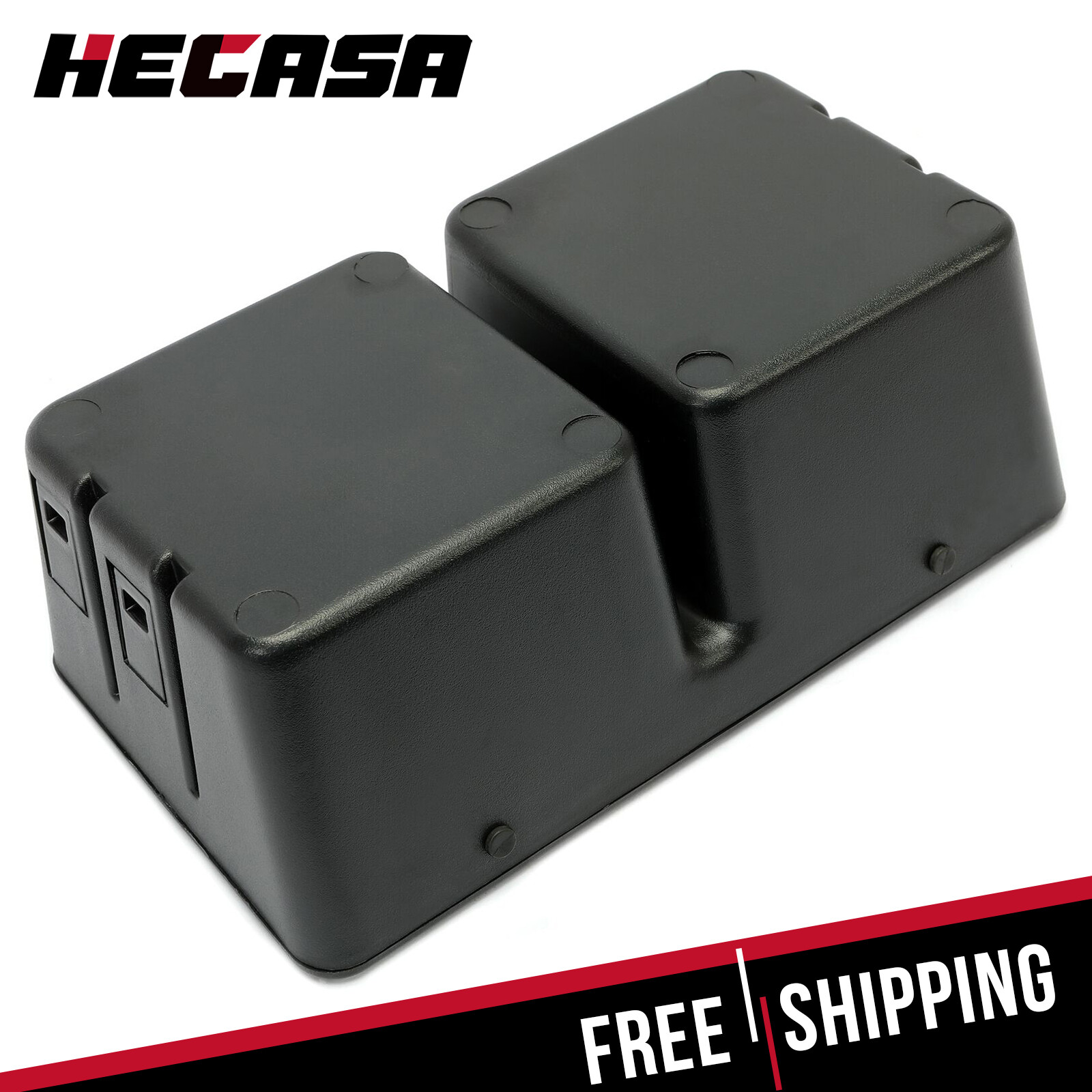 Dual Console Cup Holder Insert Drink For 07-14 Chevy Silverado Tahoe GMC Sierra