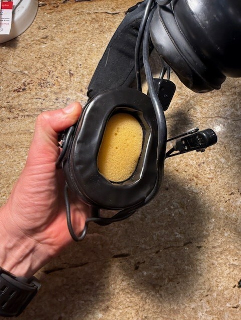 Vintage Flightcom Aviation Headset untested