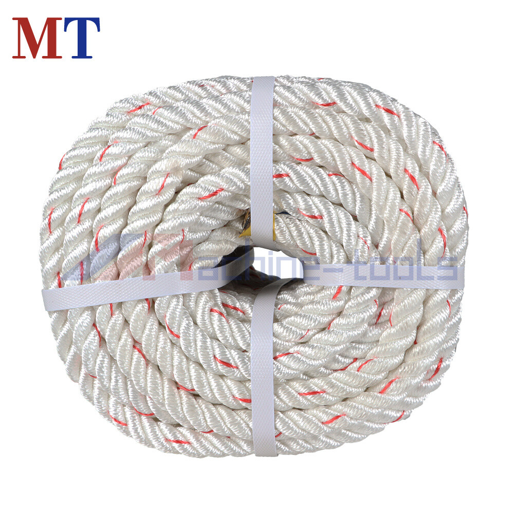 5/8"×150' Double Braid Polyester Arborist Bull Rope Pulling Rigging Line 8900Lbs