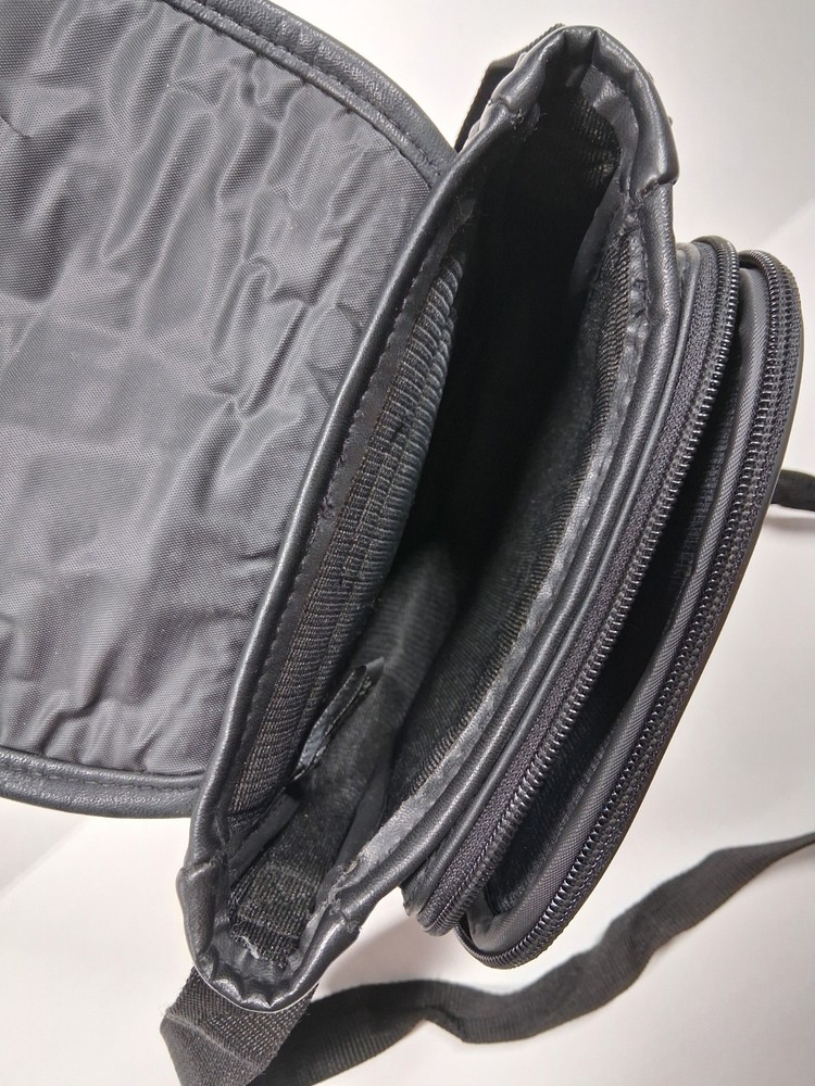 Vintage CD Projects CD Player Carrying Case Black Bag With Strap