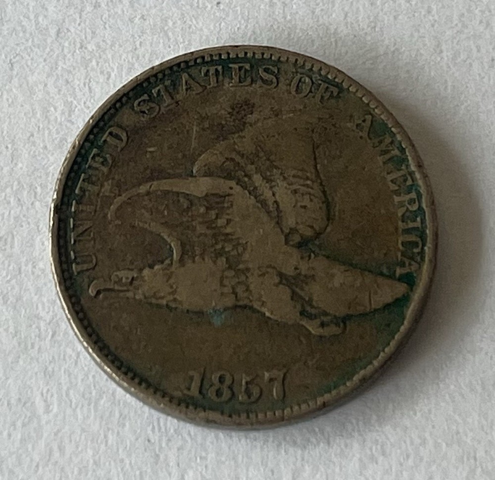 1857 Flying Eagle Cent Penny