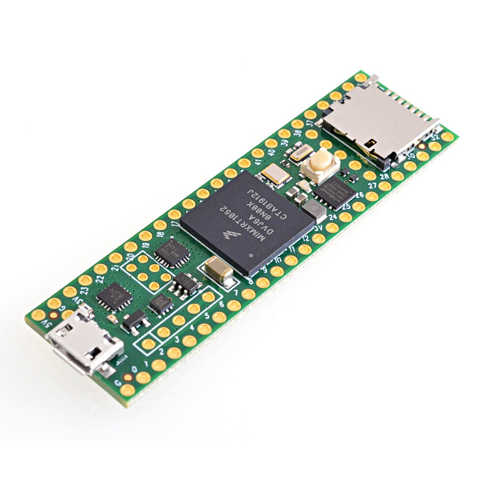PJRC Teensy 4.1 iMXRT1062 Microcontroller Development Board w/ SD Card, Ethernet