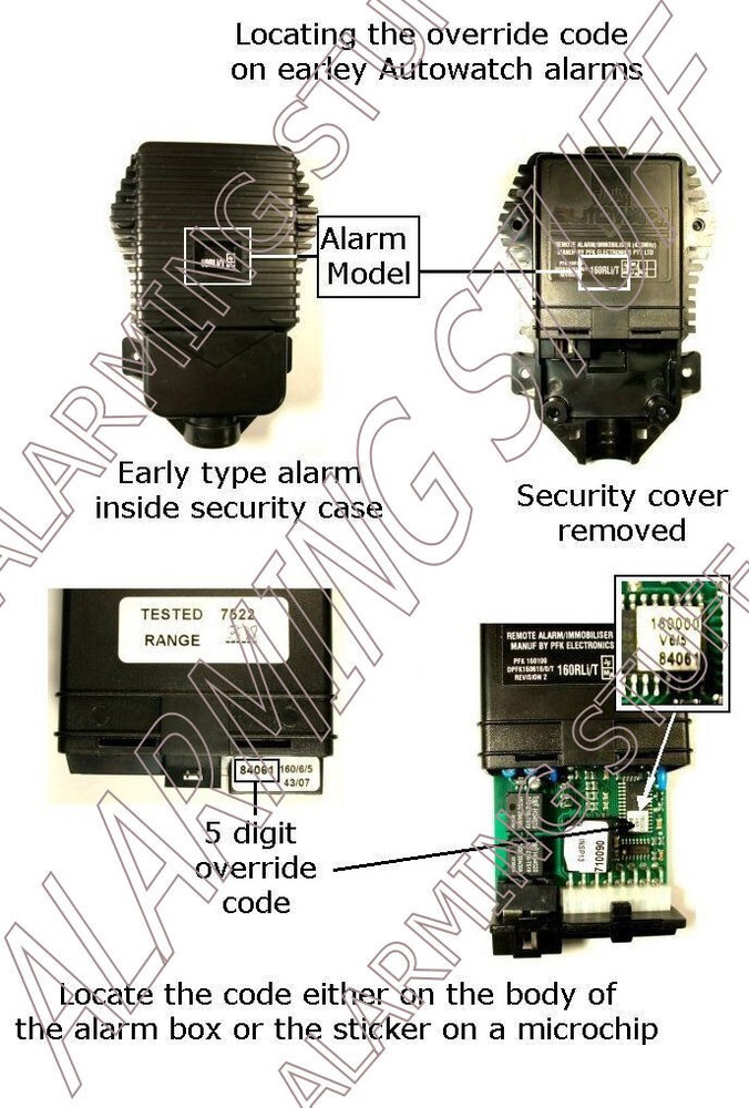 Autowatch 225320 two button remote fob (B2)