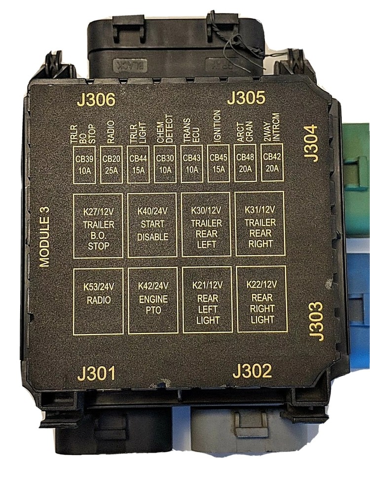 BAE Systems Tactical Vehicle Power Distribution Module 3 Panel P/N 12423138