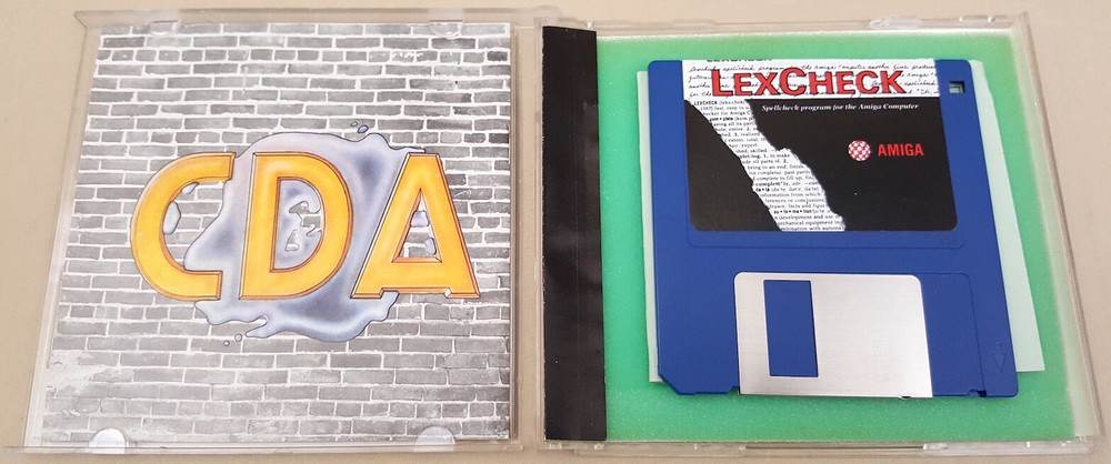 LexCheck ©1987 Spell Checker for Textcraft Scribble ProWrite for Commodore Amiga