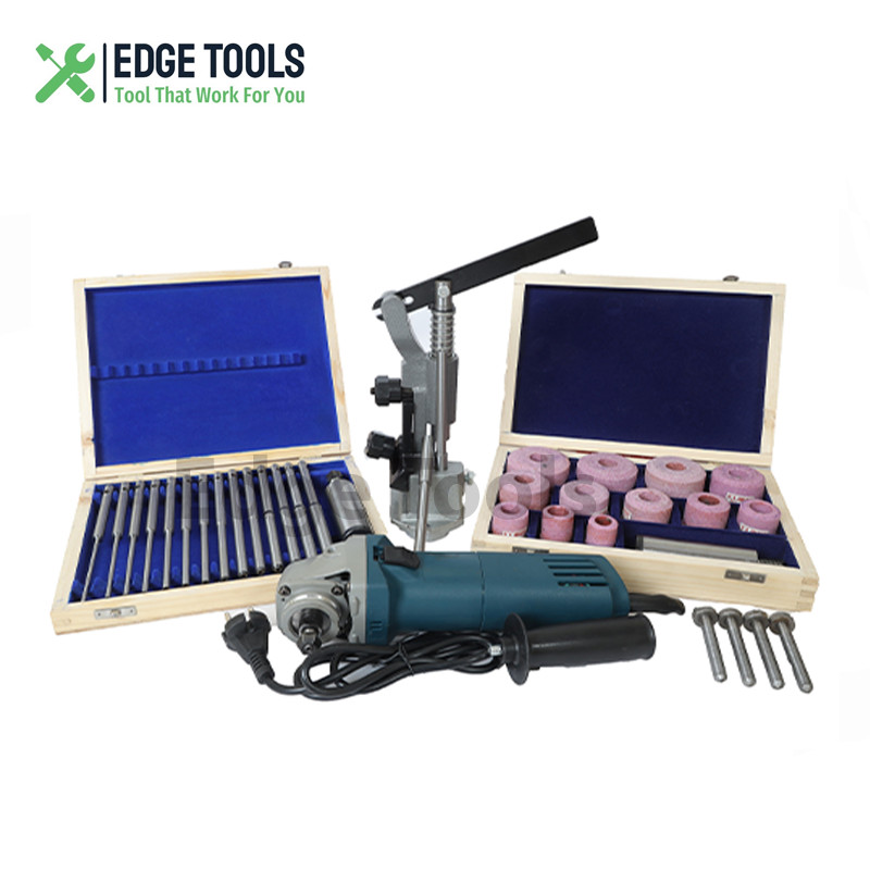 Valve Seat Re Storation Grinder Complete Kit Sioux Style 54 Pcs USA EDGE TOOLS