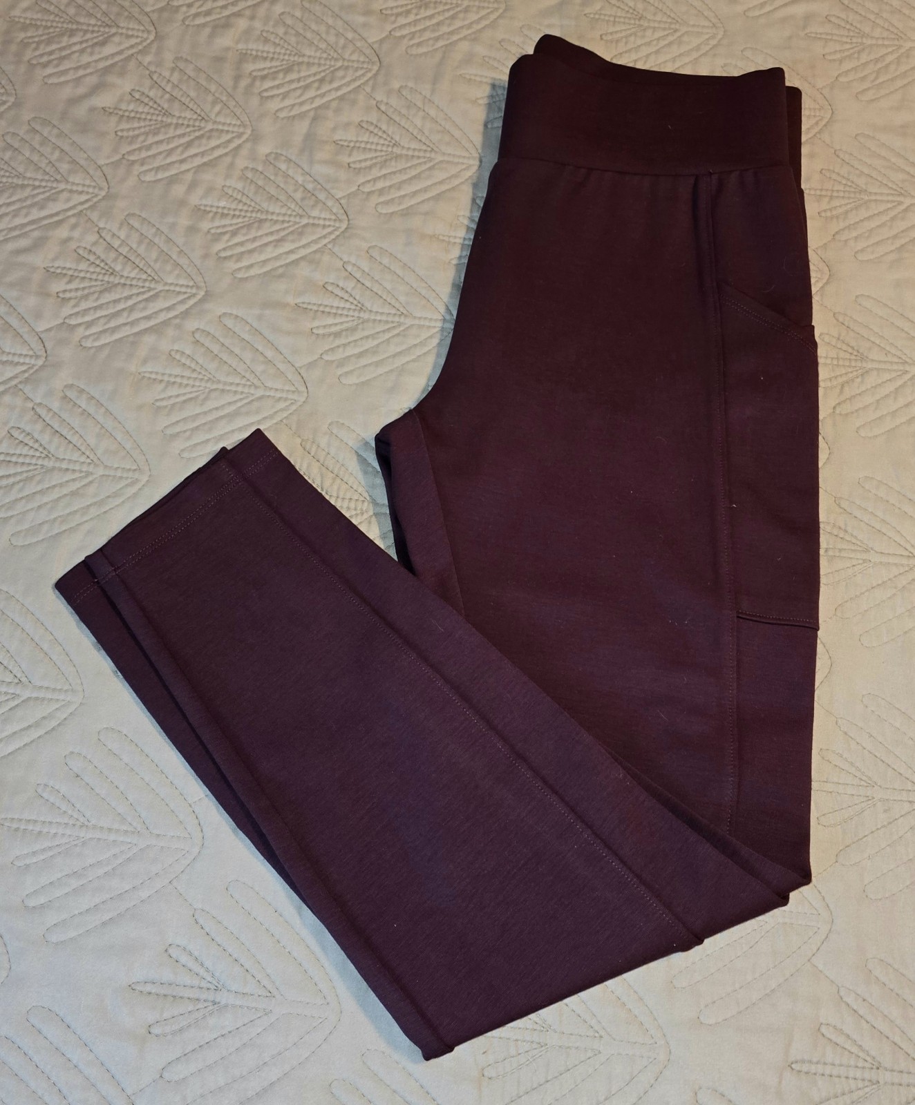 Lou Grey Sz M Luxurious Stretch Pants Jeggin Workout Running Yoga Outdoors Soft