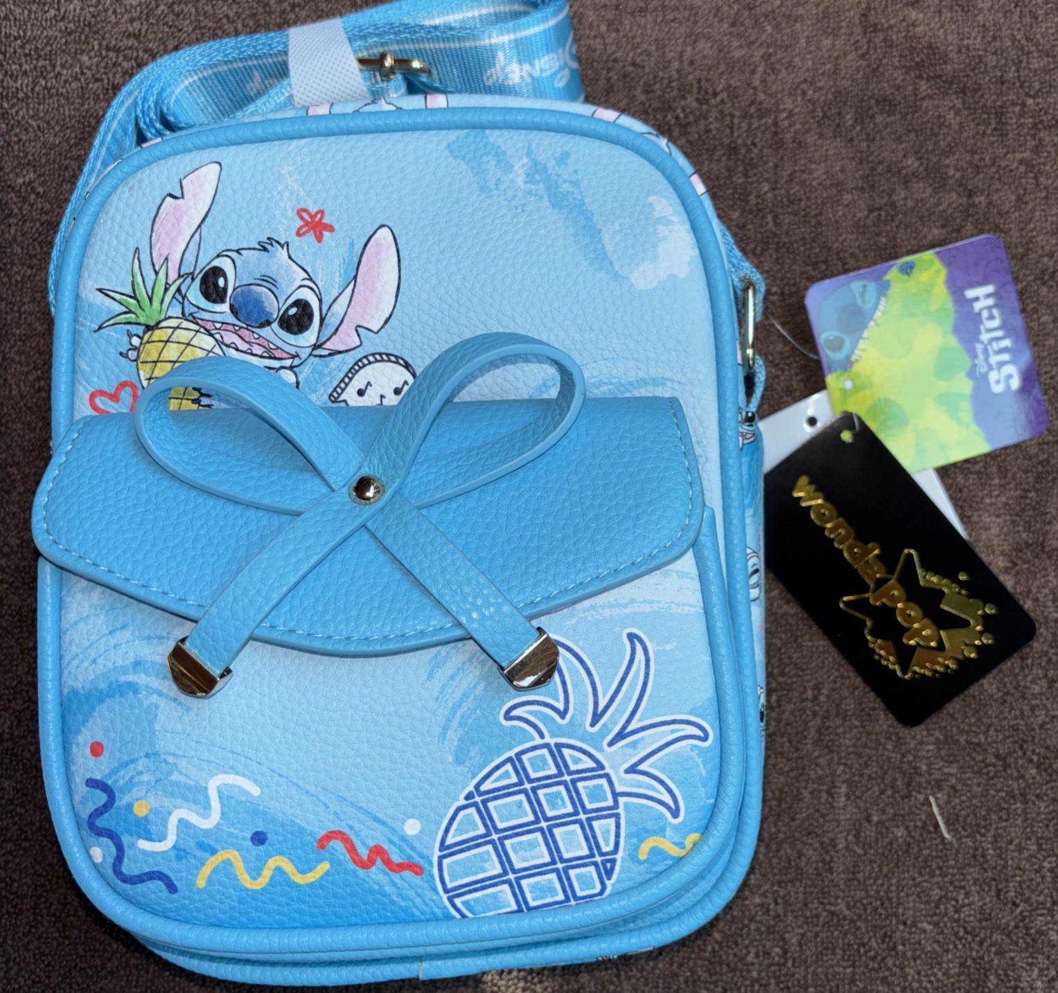 Disney Wondapop Stitch cross Body NWT Limited Edition