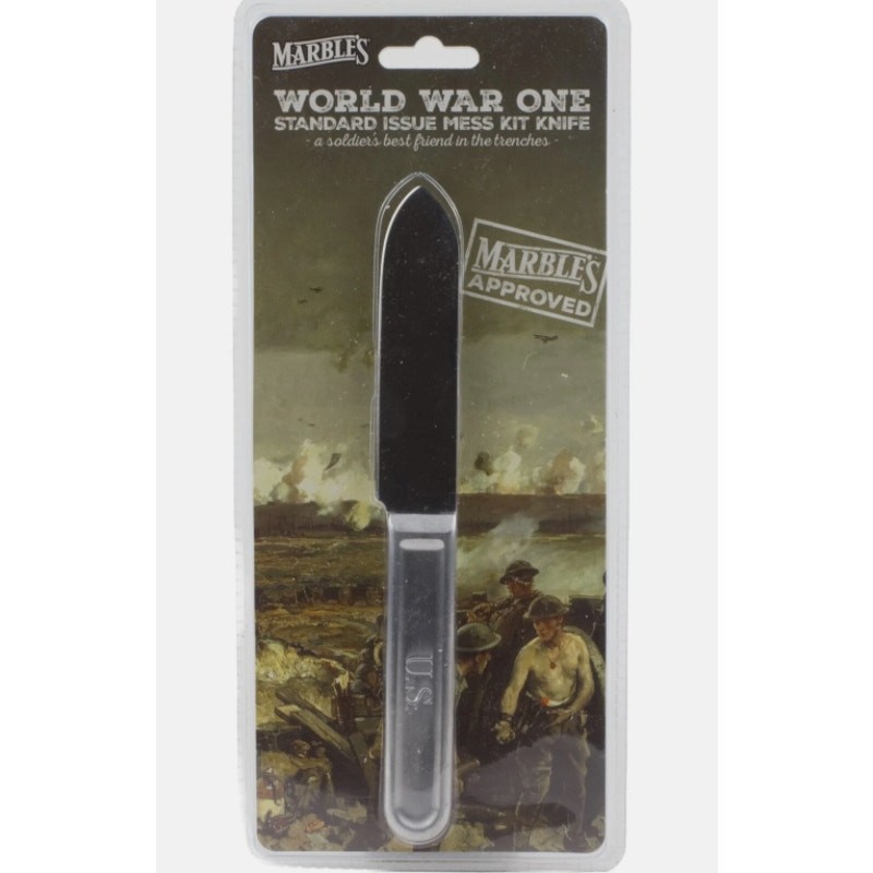 Marbles ~ WW1 Standard Issue Mess Kit Knife ~ MR327