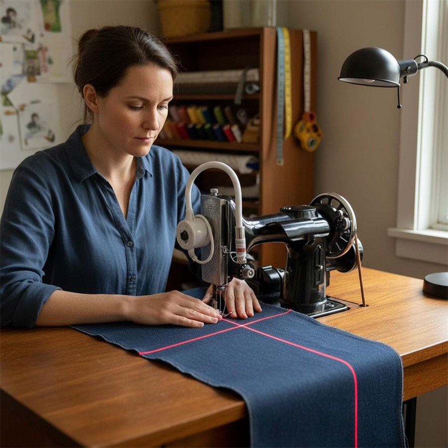 Cross Red Laser Positioning Light for Sewing Machine Cutting Machine 110-120V