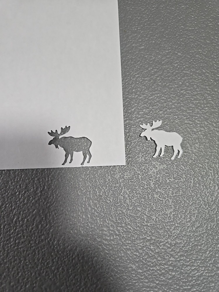 Moose Paper Punch. McGill Craftivity