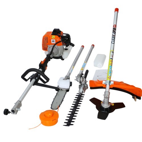 4 in 1 Multi-Functional Trimming Tool, 33CC 2-Cycle Garden Tool System with Gas