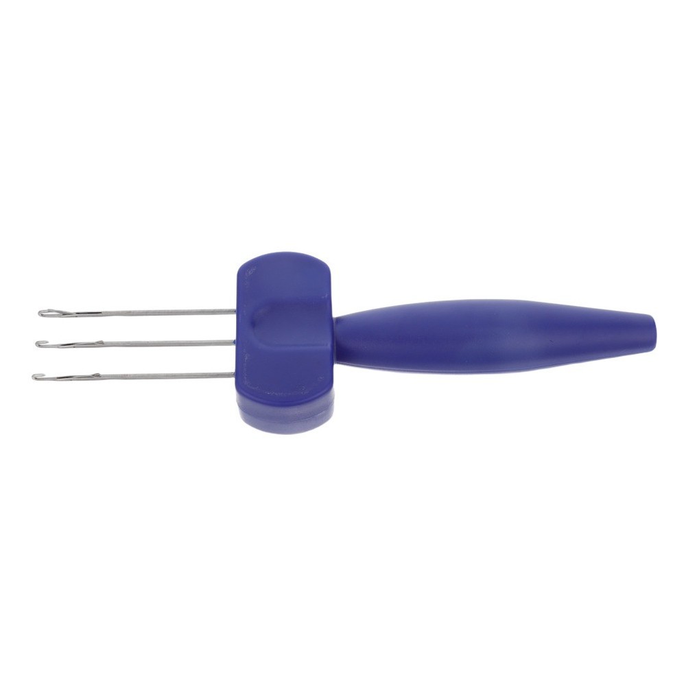 DIY Weaving Tool: Crochet Hook with Latch-Hook | Handheld Cord Maker for Craft