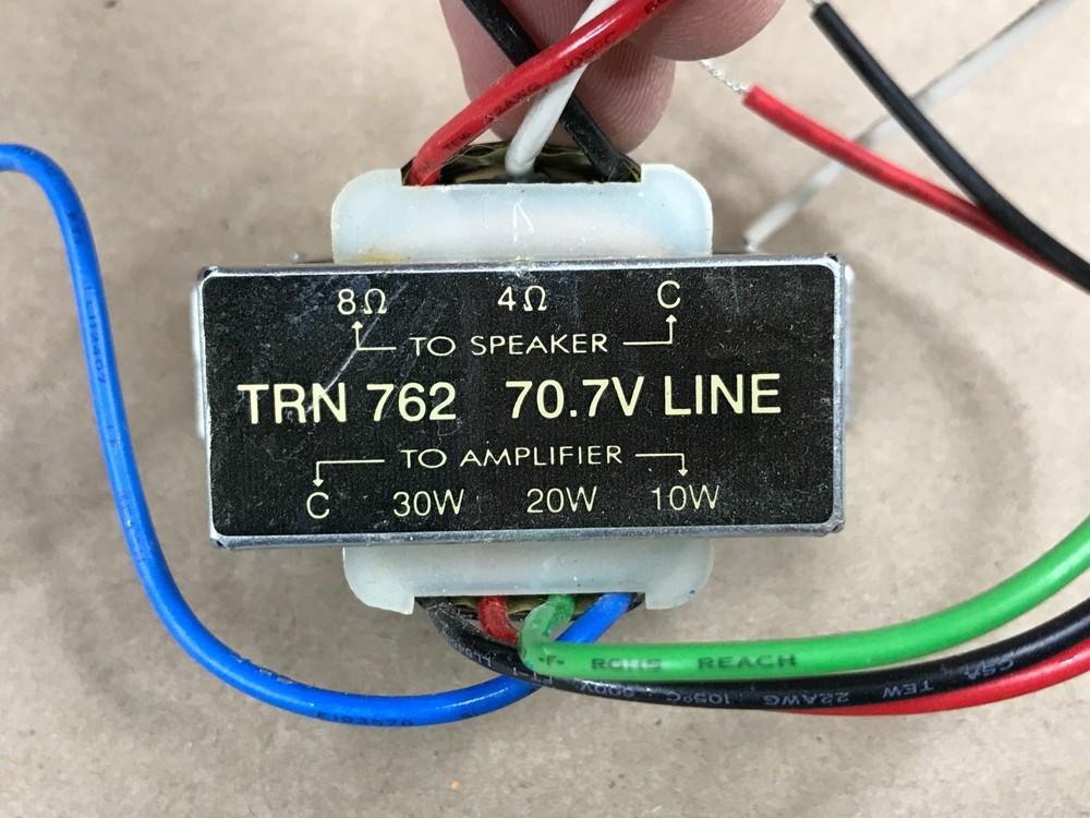 70.7 Volt Line Transformers for Commercial Speaker Applications