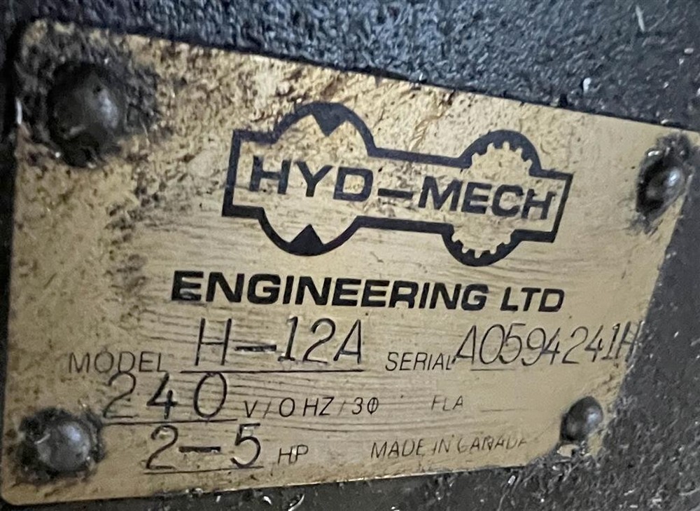 Hyd-Mech H-12A Automatic Horizontal Bandsaw – High-Capacity, Precision Cutting