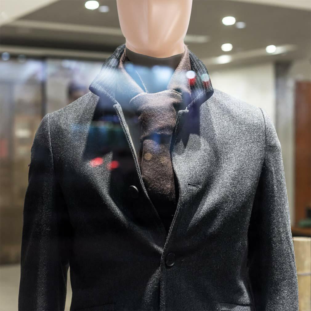 Male Full Body Realistic Mannequin Display Head Turns Dress Form With Base 73in