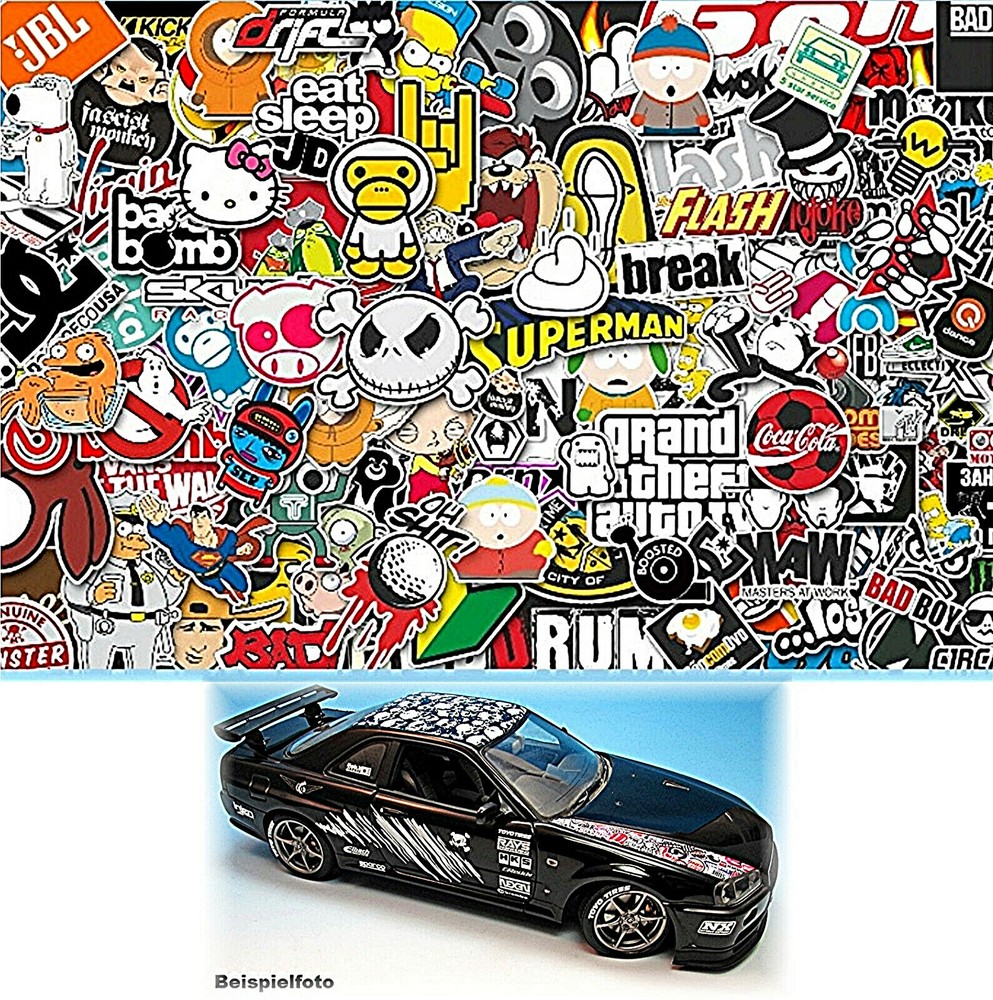 Stickerbomb / Surface Pattern No.8 Decal 1:24 Decal Decals