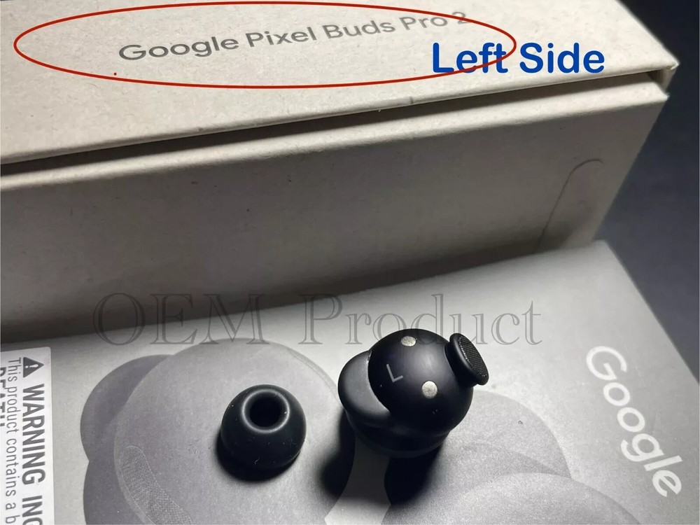 2024 Original Google Pixel Buds Pro 2 Left / Right/Charging Case Replacements
