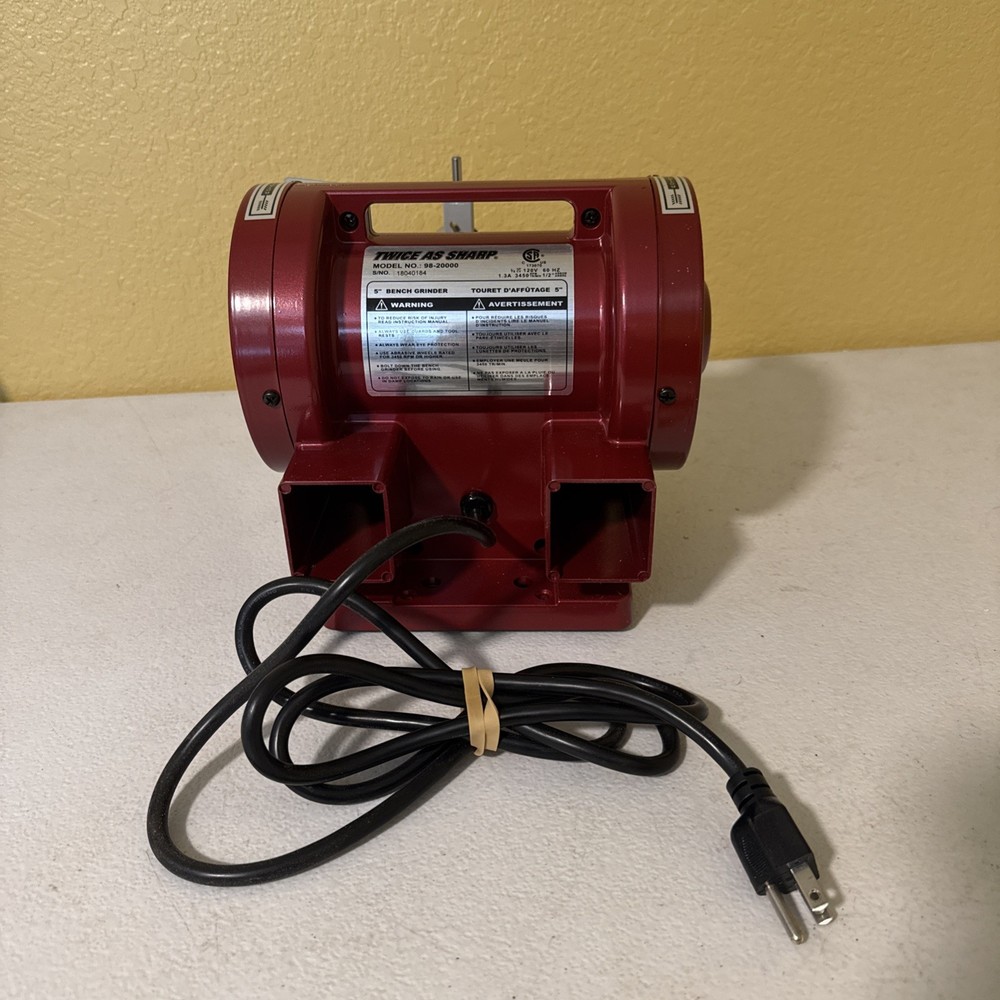 Wolff Twice As Sharp INDUSTRIAL Scissors Shears Sharpener Model 98-20000 Grinder