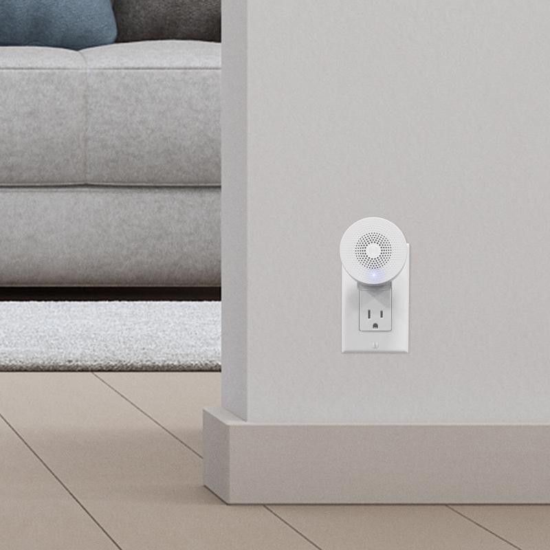 New Feit White Plastic Wireless Smart-Enabled Door Chime Bell