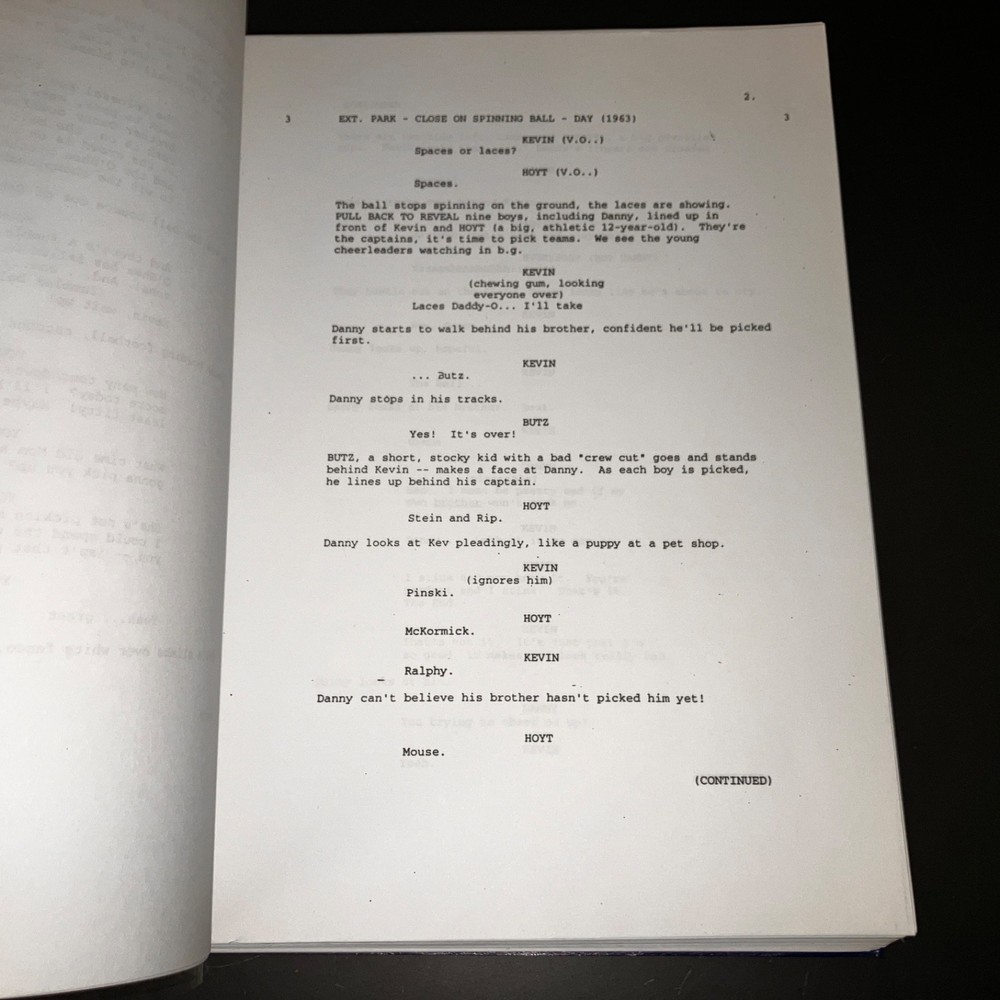 LITTLE GIANTS (1994) Final Shooting Draft / Wm. Morris Agency Script + COA