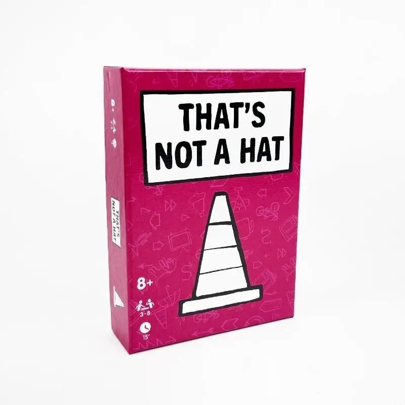That'S Not a Hat - Fun Bluffing & Memory Party Game for All Ages Components