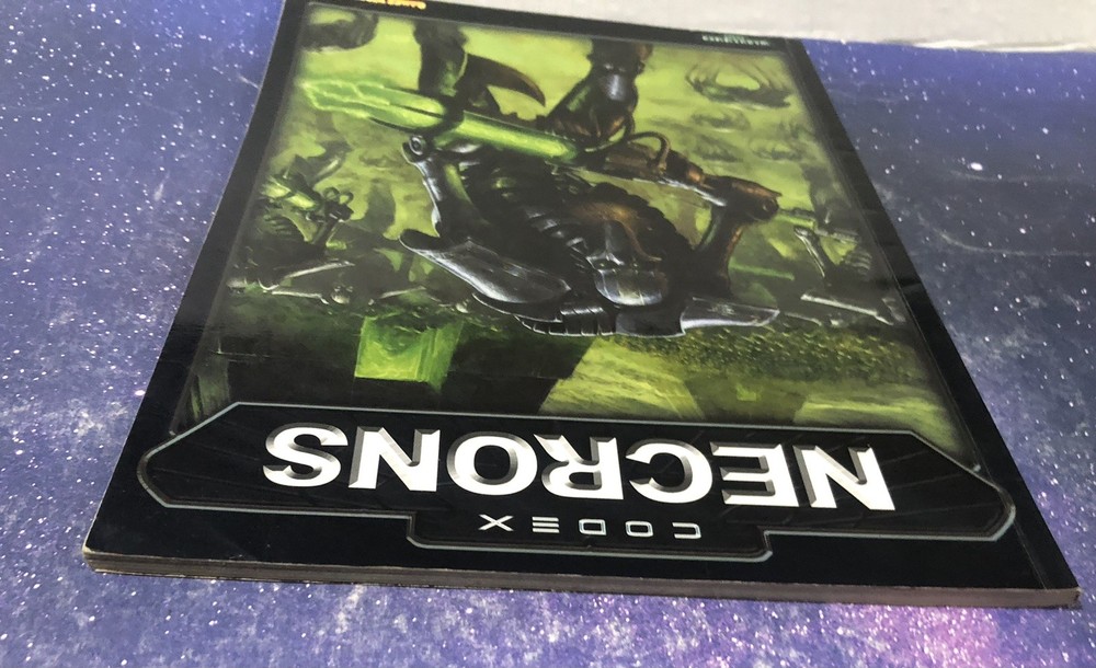 Codex Necrons Games Workshop Warhammer 40K Book 2002