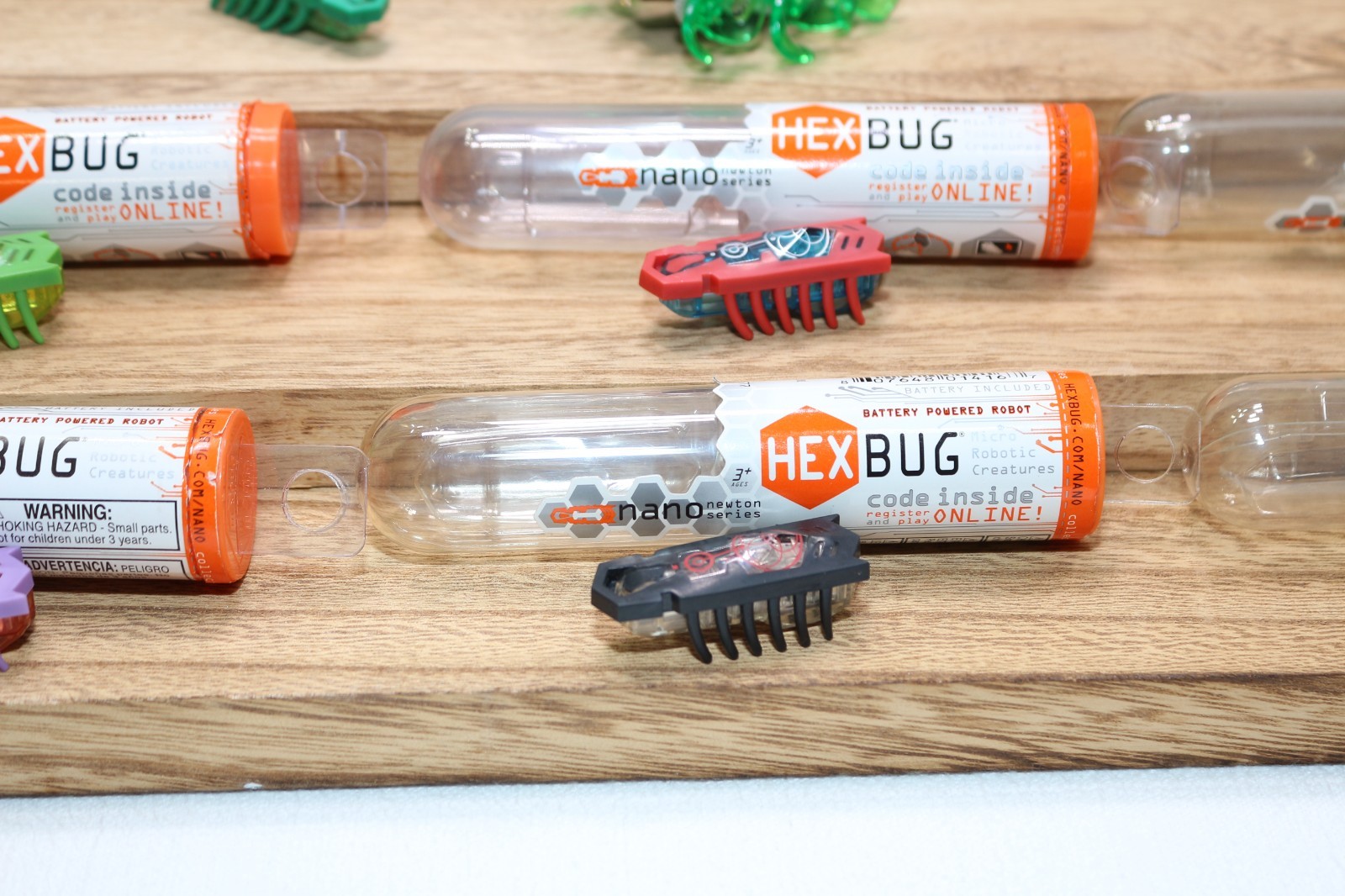 Hexbug Nano Bug Lot Bugs Electronic Toys Mixed Working with Storage Case