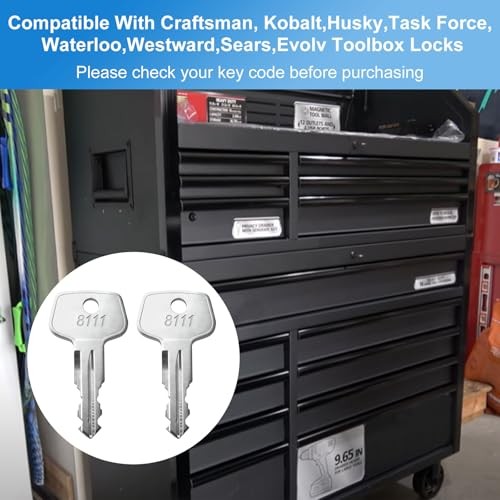 Craftsman Toolbox Replacement Keys, Secure Locking for Tool Chests