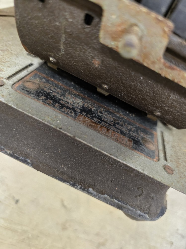 Early Antique Lightning Check Writer