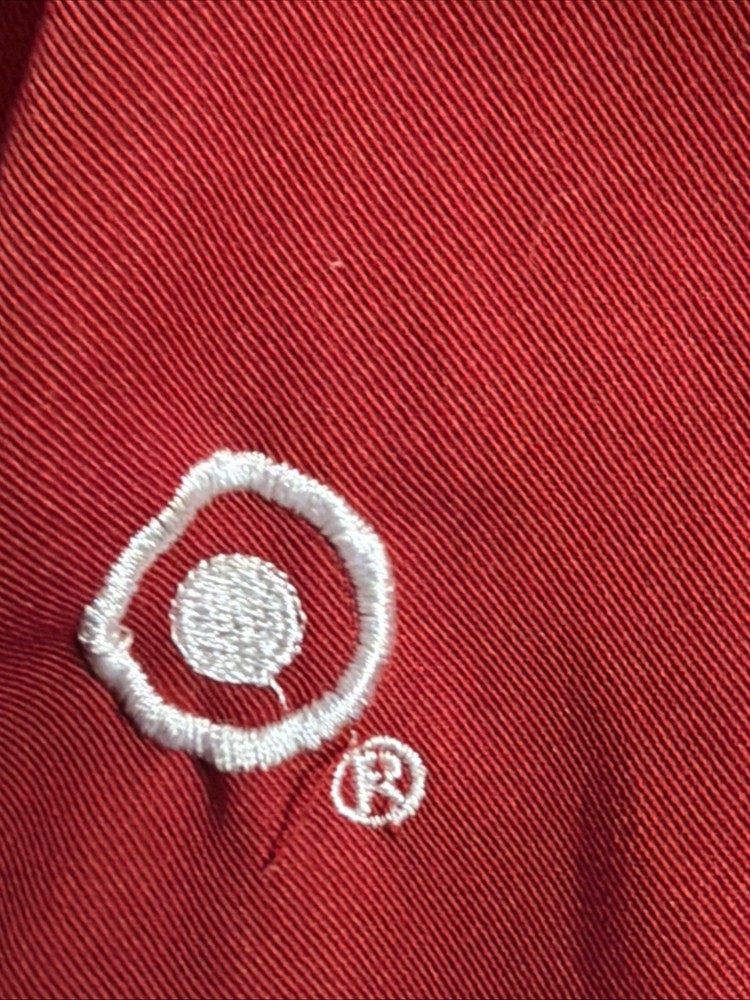 Target Store Employee Work Red Vest Uniform Size S / Small