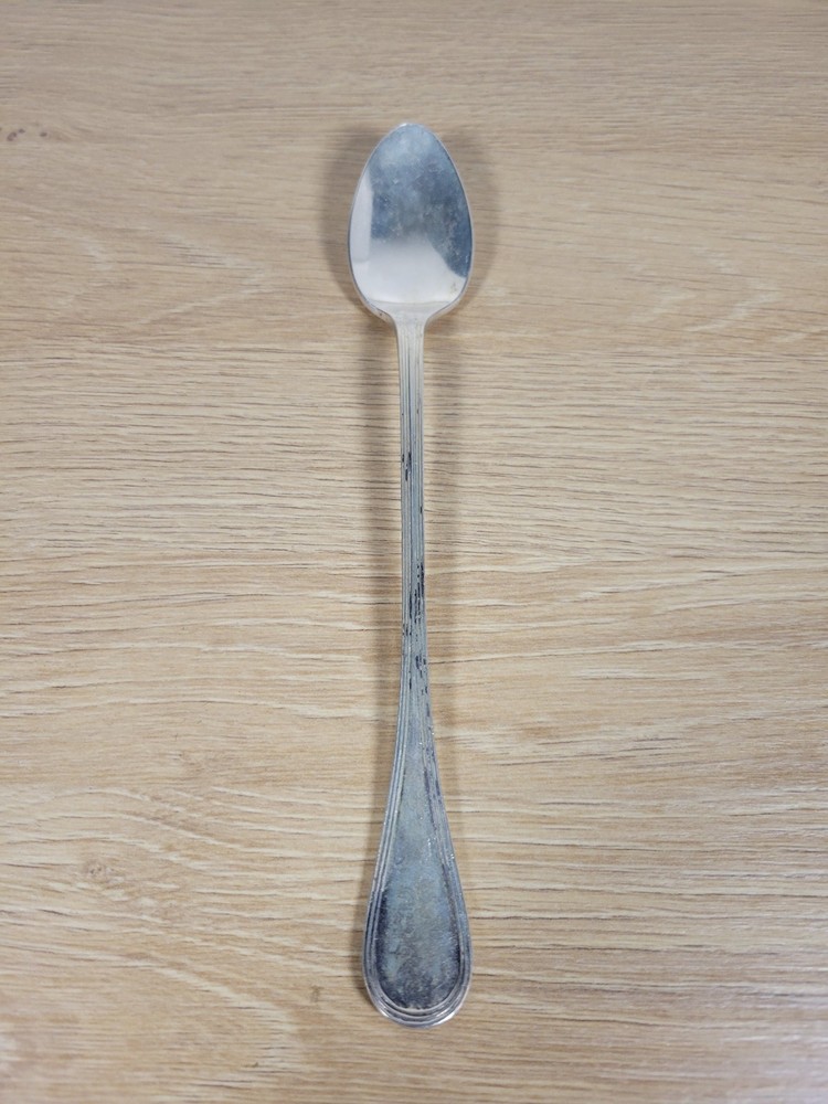 Silver Plate Etched Serving Tray Footed with Handles 13" Rectangular