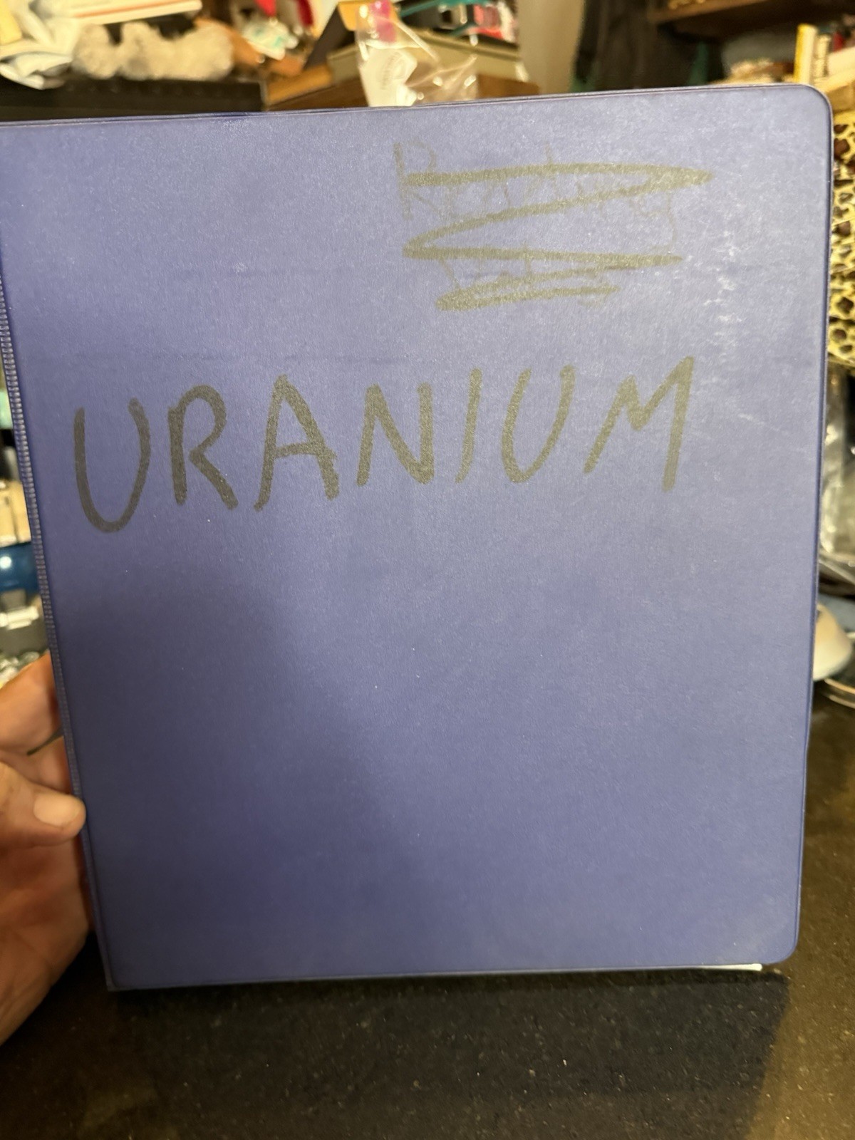 UNION CARBIDE CORP Binder With 70 Uranium Mining Related Photos