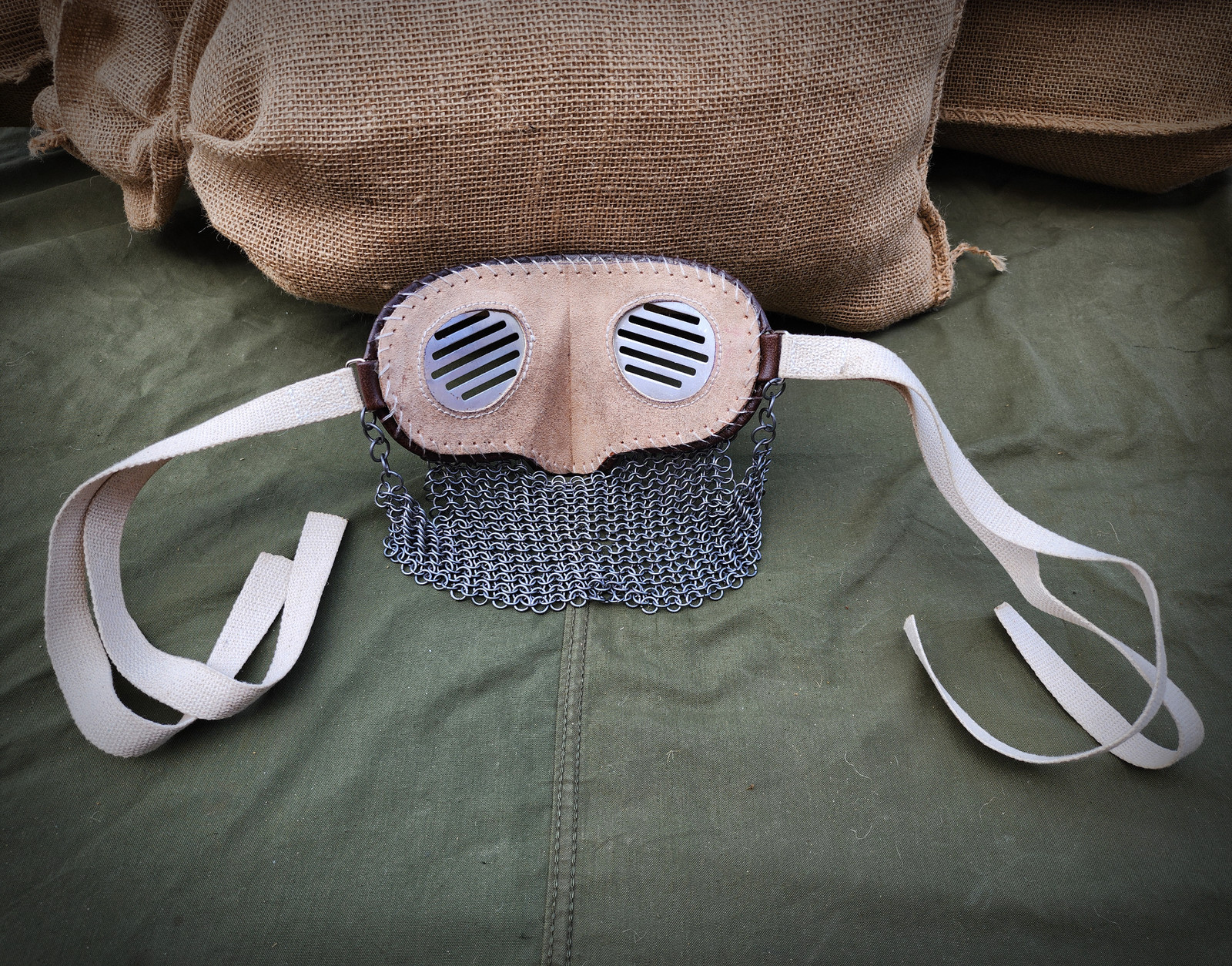 WW1 Tank Crew 'Splatter' Mask