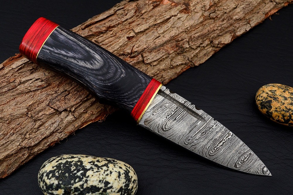 8 inches Celtic Scottish Dirk SGIAN DUBH DAGGER Bone Handle Knife.