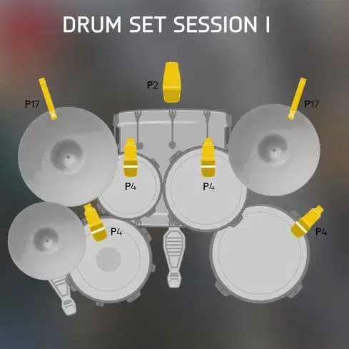 AKG SESSION1 Studio Microphone 7-Piece Kit Unopened