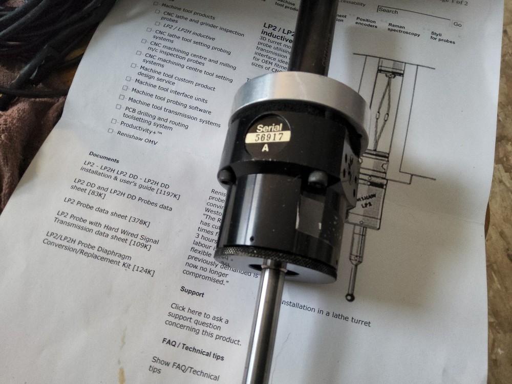 Renishaw Machine INTERFACE M15 With M1s PROBE And CASE