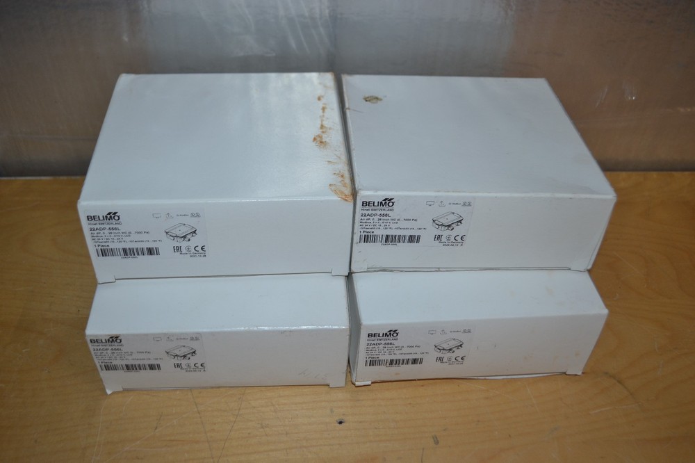 BELIMO ~ 22ADP-556L ~ Diff Air Pressure Sensor 7000 LCD MODBUS