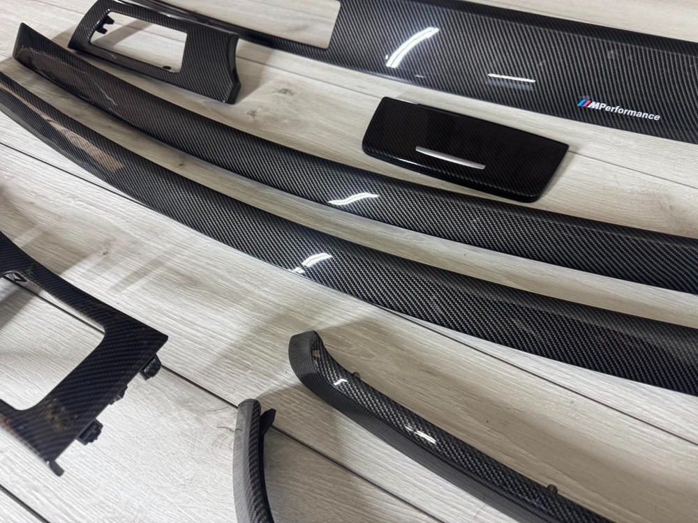 BMW E90 E91 Interior trim set NON IDRIVE ! Carbon FIBER LHD