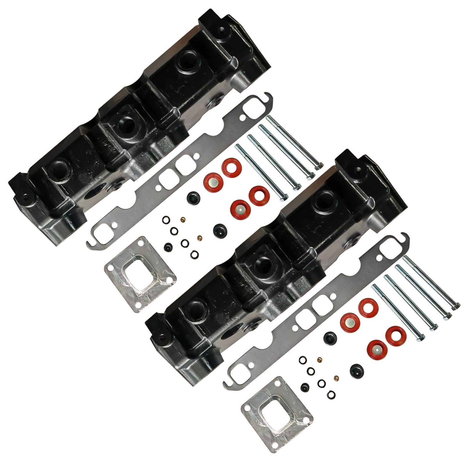 2* Marine Dry Joint Manifold for Mercruiser GM 5.0L 5.7L 350 305 377 383 2002-