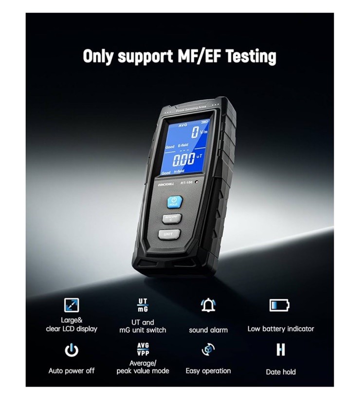 Erickhill EMF Tester RT-100 New